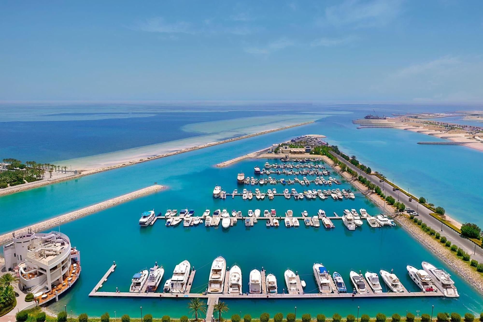 เดอะ ริตซ์-คาร์ลตัน โดฮา Hotel ภายนอก รูปภาพ Aerial view of the marina